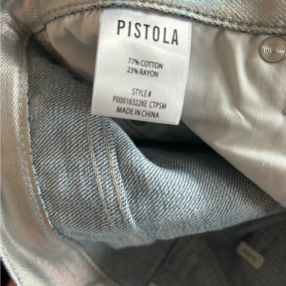 PISTOLA Silver Jeans/pants - Picture 4 of 5